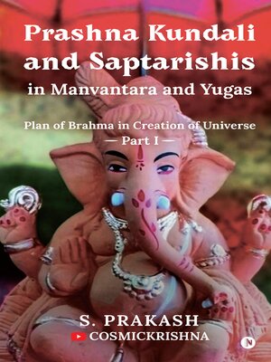 cover image of Prashna Kundali and Saptarishis in Manvantara and Yugas
